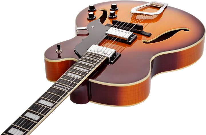 Produktbild Hagstrom E-Gitarre, HJ800, Vintage Sunburst (E-Gitarre, Fichte)