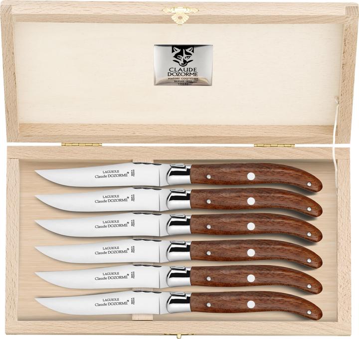 Laguiole Claude Dozorme Steakmesser (6 Stk., Messer)