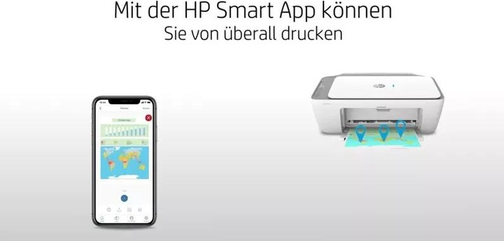 Produktbild HP DeskJet 2720e (Tintenpatrone, Farbe)