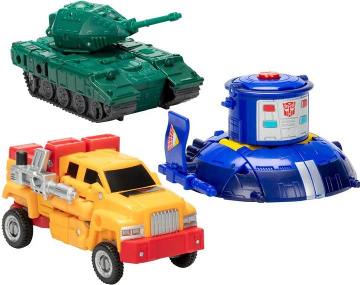 Immagine prodotto Hasbro Transformers Legacy United Deluxe Class Action Figures 3-Pack Go-Bot Guardians 14 cm