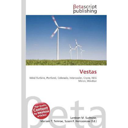 Thumbnail - Vestas, Fachbücher von Lambert M. Surhone, Miriam T. Timpledon, Susan F. Marseken