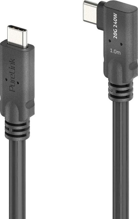 Produktbild PureLink MicroX4 USB4-Kabel USB C - USB C 1 m (1 m, 240 W)