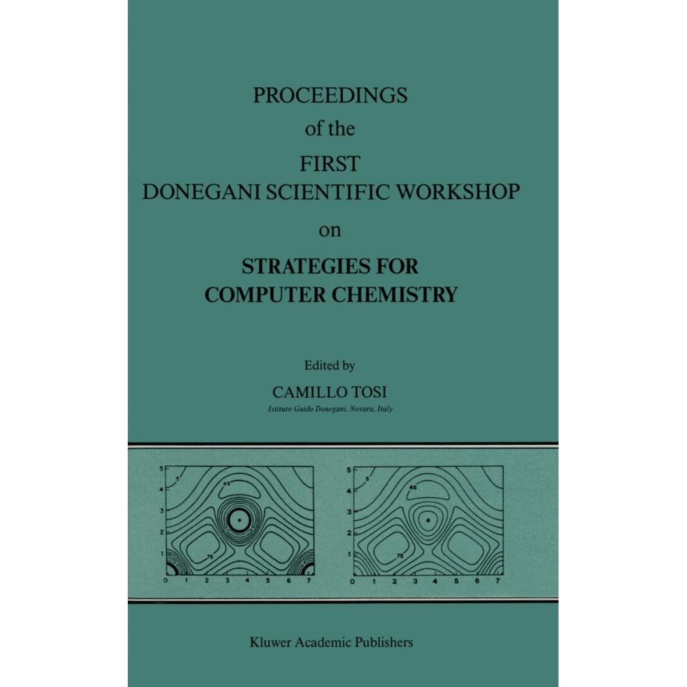 Proceedings of the First Donegani Scientific Workshop on Strategies for Computer Chemistry, Fachbücher von Camillo Tosi