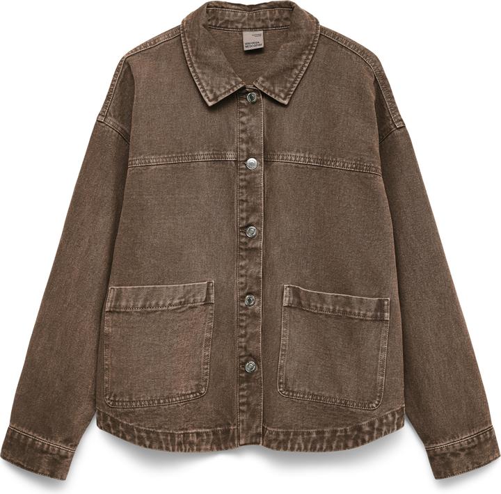 Vero Moda Vmjamie Ls Denim Shacket Mix Ga Noos