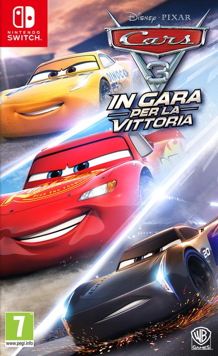 Actual product image WB Cars 3: Driven to Win (Switch, Switch Lite, Switch OLED, IT)