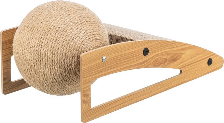 Image du produit Trixie Rampe de grattage (17 cm, Marron clair, Couleur du bois, Beige)