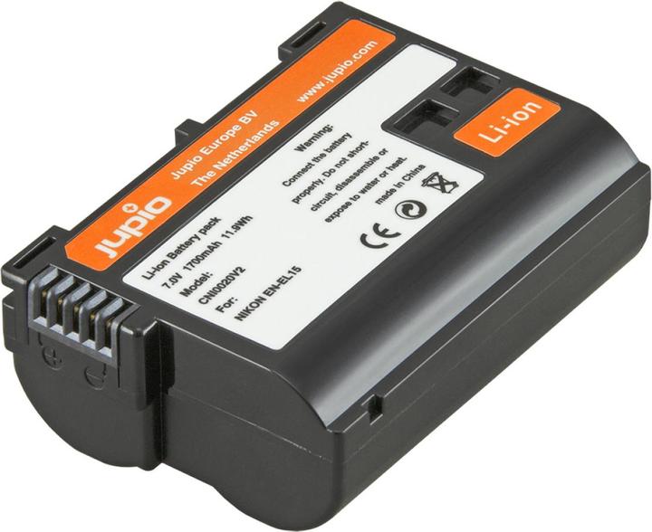 Image du produit Jupio Nikon EN-EL15 / EN-EL15a 1700 mAh (Batterie de l'appareil photo)