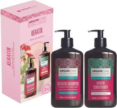 Produktbild Arganicare Keratin Shampoo And Conditioner Set 2023 (Haarpflege set)