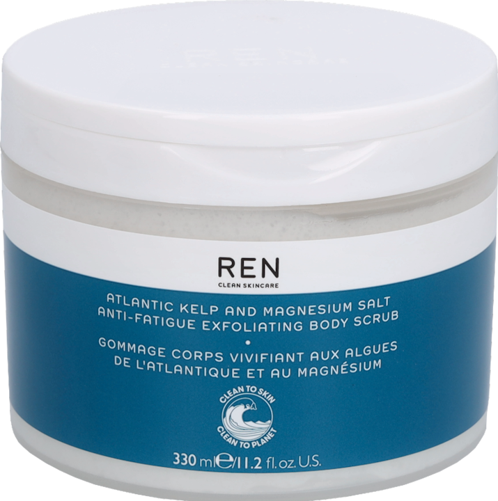 Ren Atlantic Anti-Fatigue Exfoliating Body Scrub Clean Skin Care - Atlantic Kelp And Magnesium (330 ml)