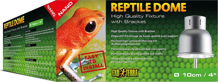 Actual product image Exo Terra Reptile Dome NANO Ø 10 cmwith holder (UVB)