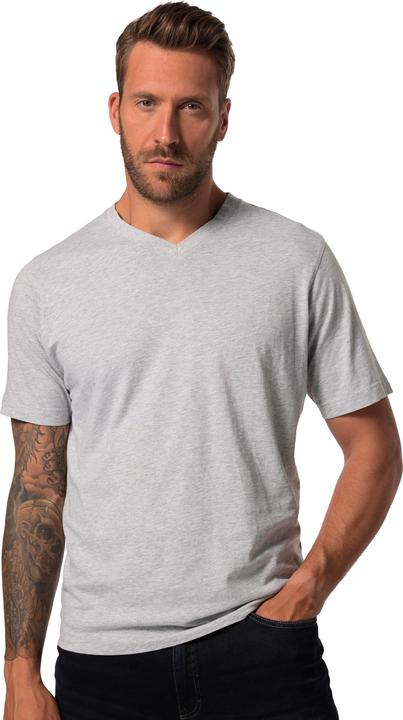Produktbild JP1880 T-Shirts, Basic, 2er-Pack, V-Ausschnitt, Halbarm (7XL)