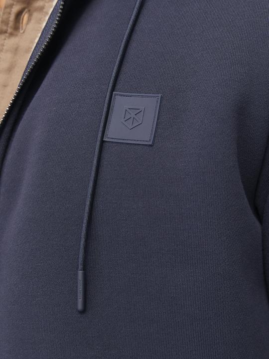 Actual product image Jack & Jones Jprblumason Teddy Sweat Zip Ln (S)
