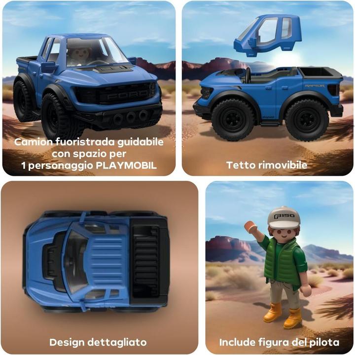 Actual product image Playmobil 71858 X Ford F-150 Raptor (71858)