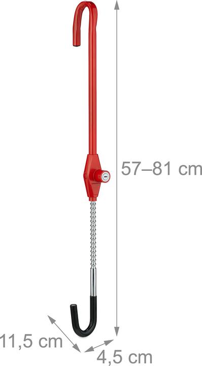 Immagine prodotto Relaxdays Universal Lenkradschloss für Autos