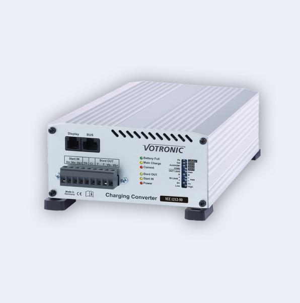 Actual product image Votronic 3326 VCC 1212-50 12V to 12V 50A B2B charging converter (12V, 50 A)