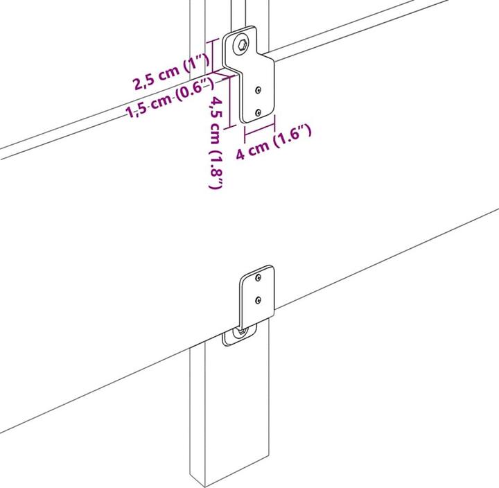 Actual product image vidaXL Boxspringbett (180 x 200 cm)