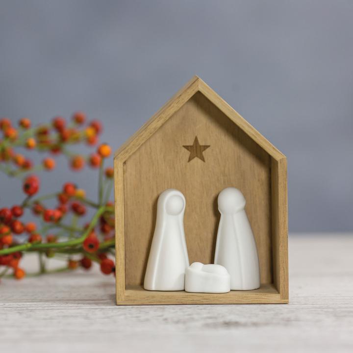 Productafbeelding Räder Wintertijd Kleine Kerststal Kerstversiering
