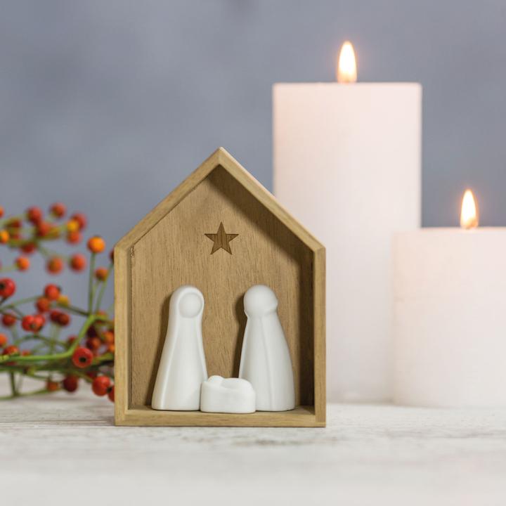 Productafbeelding Räder Wintertijd Kleine Kerststal Kerstversiering