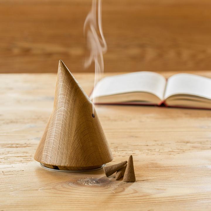 Image du produit Designimdorf Figurine en bois de nain d'encens
