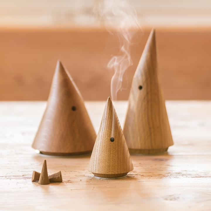 Image du produit Designimdorf Figurine en bois de nain d'encens