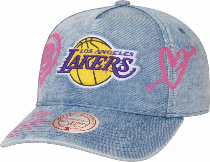 Produktbild Mitchell & Ness Snapback Pro Cap - Love Los Angeles Lakers (One Size)