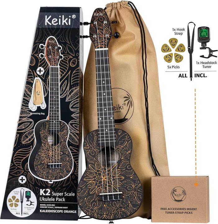 Produktbild Keiki Ukulele Package (Sopran, Soprano)