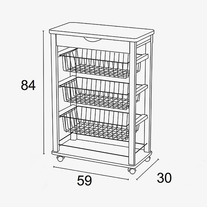 Produktbild Europe & Nature Küchenwagen