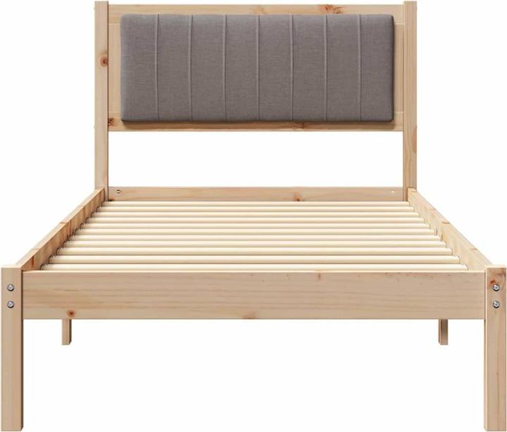 Image du produit vidaXL Holz-Bettgestell (90 x 190 cm)