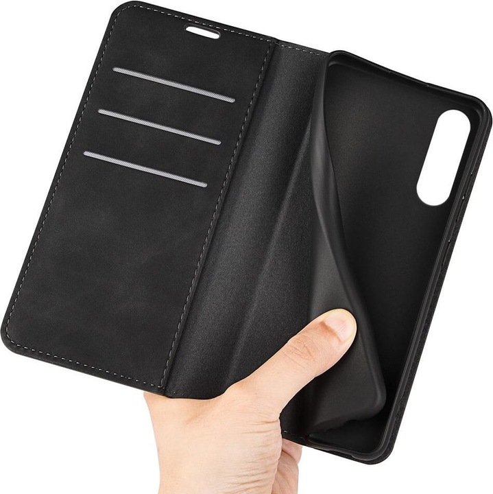 Produktbild Cover-Discount Sony Xperia 10 V - Stand Flip Case Hülle schwarz (Sony Xperia 10 V)