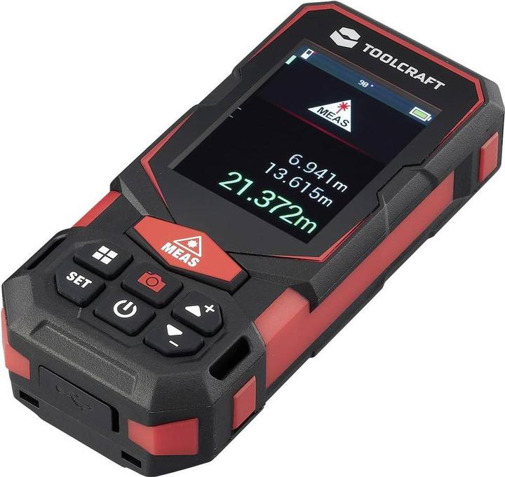 Actual product image Toolcraft Laser-Entfernungsmesser 150 m (150 m, 630 nm)
