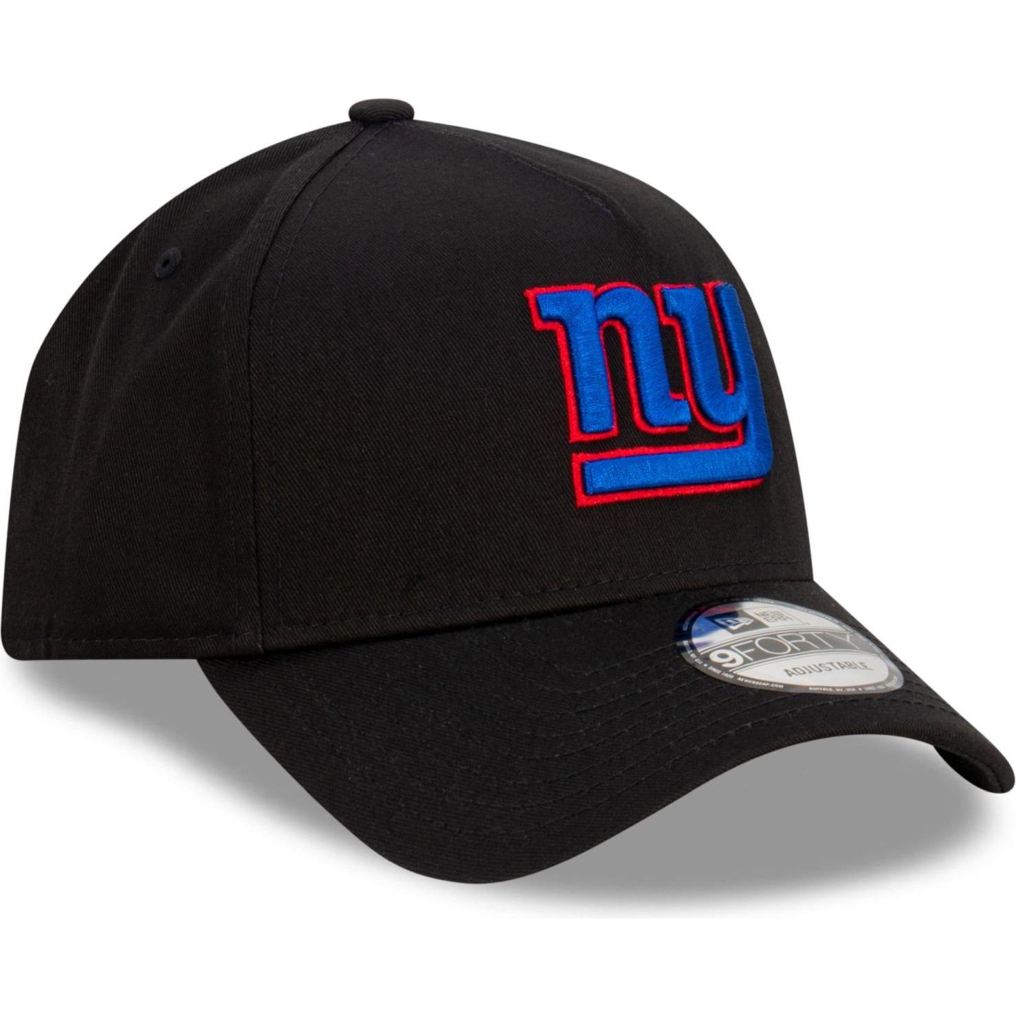 New Era, Herren, Cap, 9Forty A-Frame Cap - NFL New York Giants schwarz, Schwarz, (One Size)