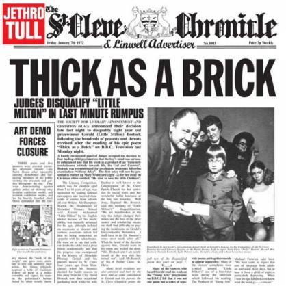 Image du produit Thick As A Brick (Jethro Tull)