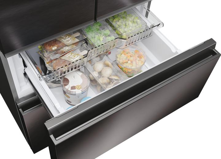 Image du produit Haier FRIGO HFR3718DNMD DARK INOX FRENCH DOOR () (402 l)