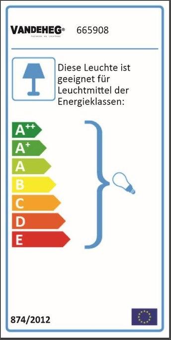 Energie-Label Vandeheg Sun (E27)