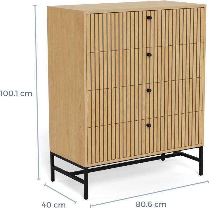 Actual product image Mid.You Albany (80.60 x 40 x 100.10 cm)