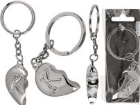Actual product image Ootb Metal keychain, Broken Heart