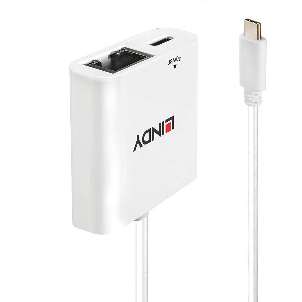 Lindy USB Typ C — RJ45 (0.11 m, USB 3.1), USB Kabel