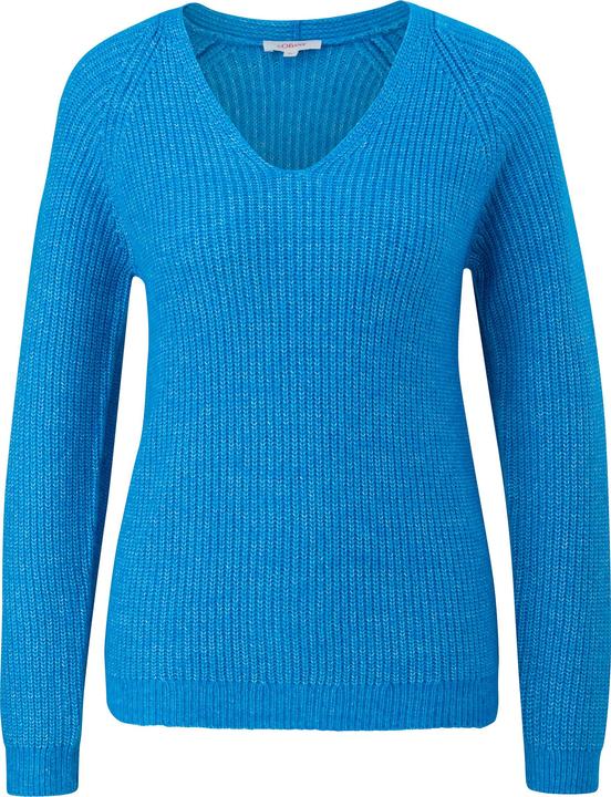 Image du produit s.Oliver Strickpullover Strickpullover mit Rippstruktur (44)