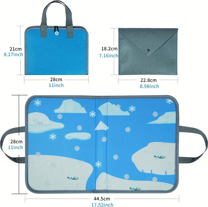 Actual product image Activity Board Interactive felt story board set - early learning toy for toddlers (0-3 years), ideal