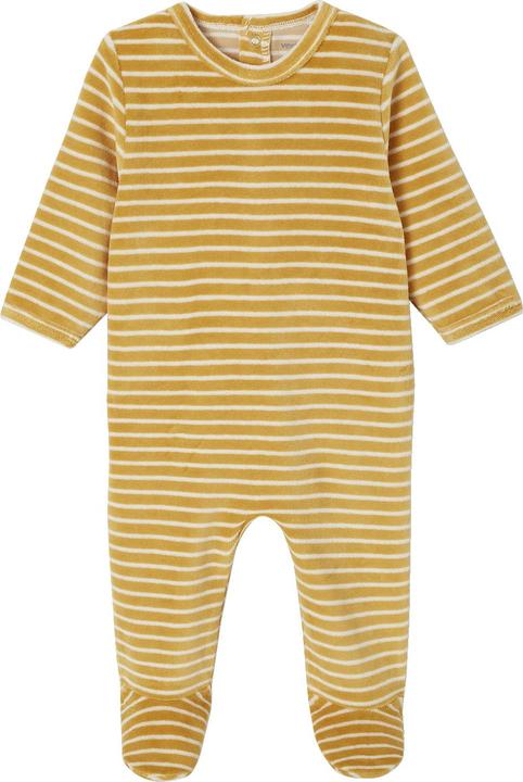 Produktbild Vertbaudet 2er-Pack Baby Samt-Strampler mit Recycling-Polyester (98)