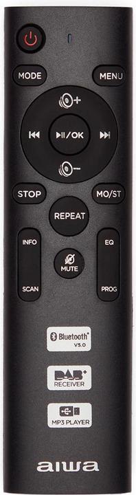 Produktbild Aiwa BBTC-660DAB/RD rot (DAB+, FM, Bluetooth)