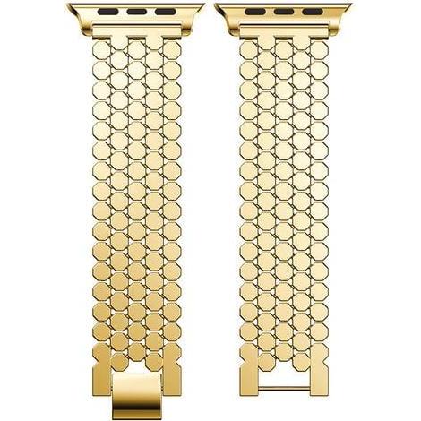 Strap-it Armband (Apple Watch), Uhrenarmband, Gold
