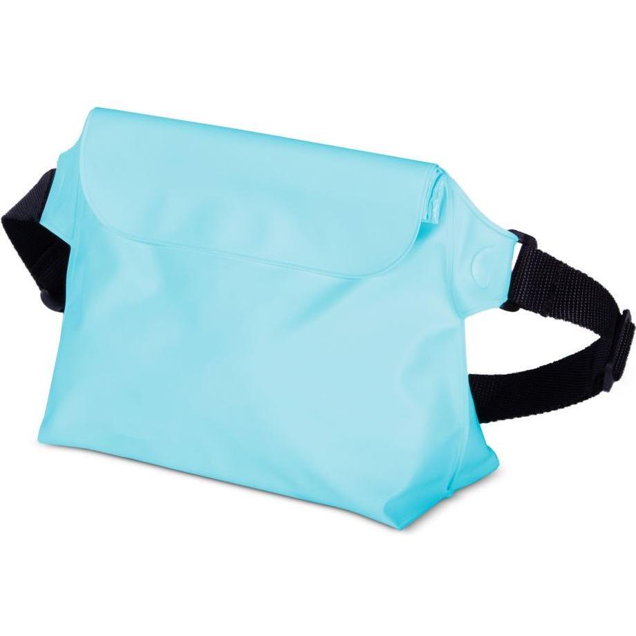 Hurtel, Bauchtasche, PVC waterproof pouch / waist bag - light blue, Blau