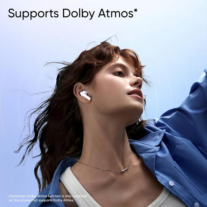Actual product image realme Buds Air 5 - arctic white (ANC, 38 h, Wireless)