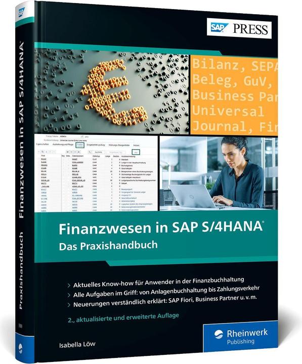 Produktbild Finanzwesen in SAP S/4HANA (Deutsch, Isabella Löw, 2023)