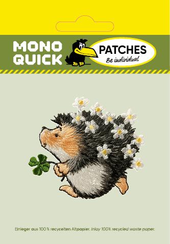 Image du produit Mono Quick M.S. Design© Igel mit Kleeblatt (4.80 x 5 cm)