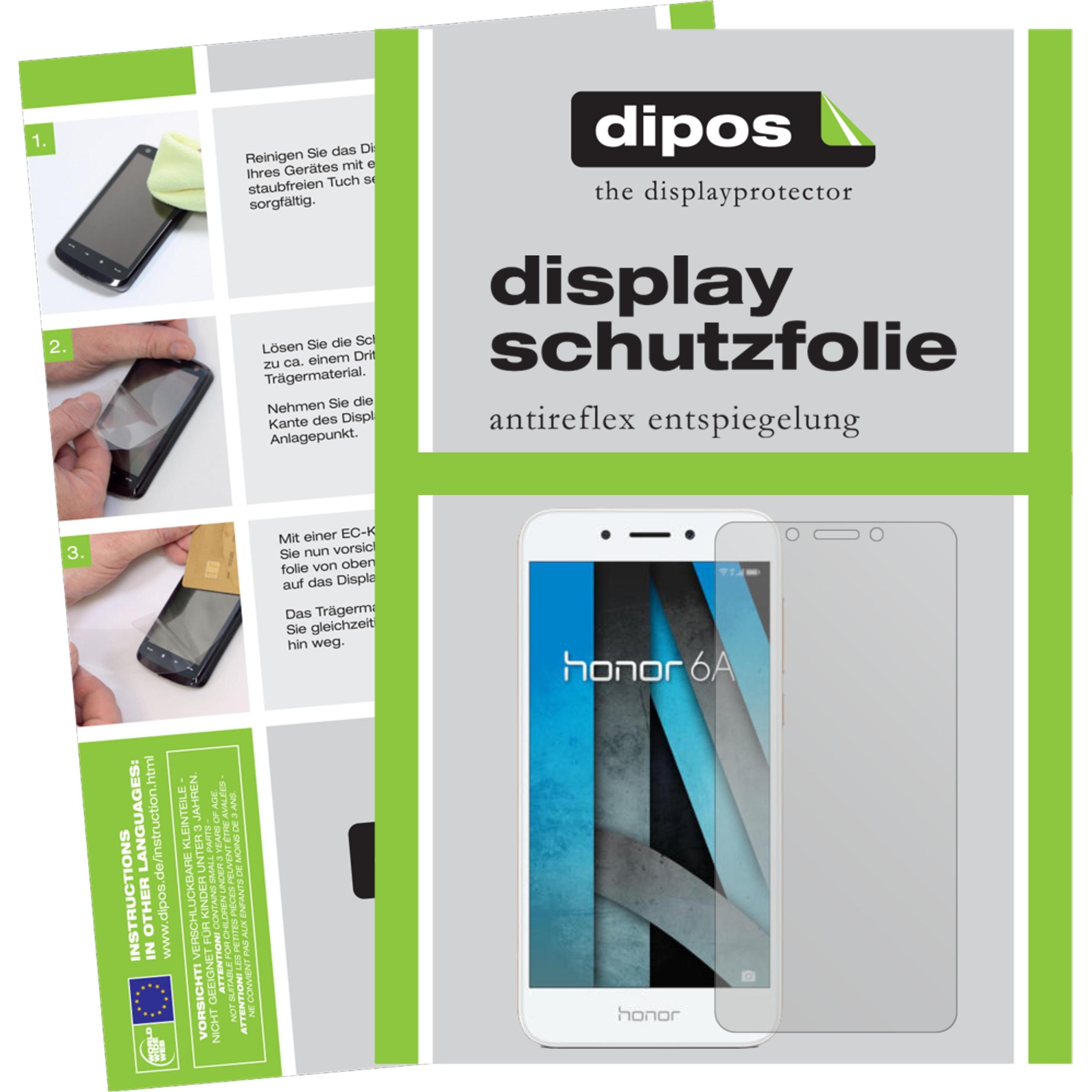 Thumbnail - Dipos Displayschutzfolie Antireflex (6 Stück, Honor 6A), Smartphone Schutzfolie, Transparent