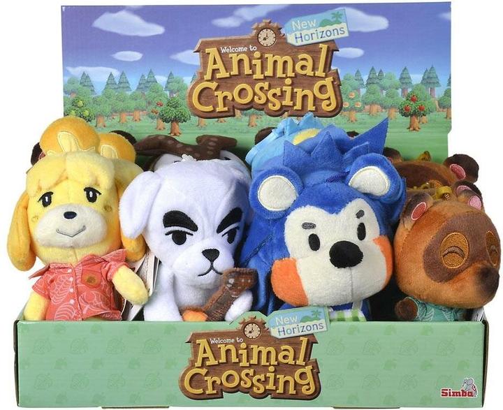 Produktbild Simba Animal Crossing assortiment porte-clés peluche Residents 15 cm (12)