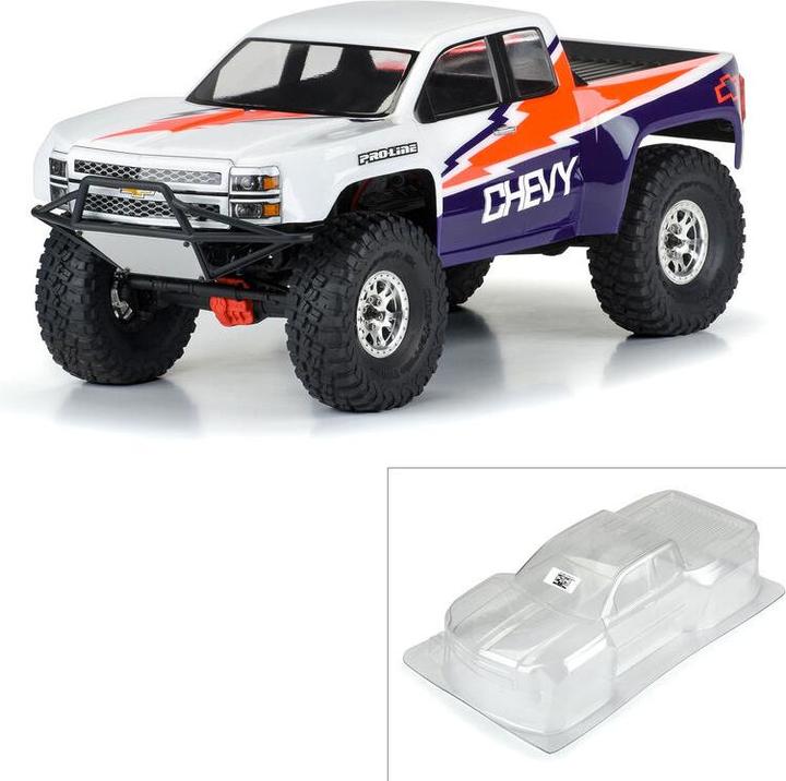 Actual product image Proline Body Chevy Silverado 2015 Pre-Runner unpainted, 1:10