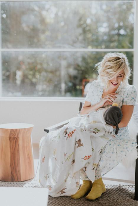 Actual product image little unicorn Swaddle Singles (120 cm, 120 cm)